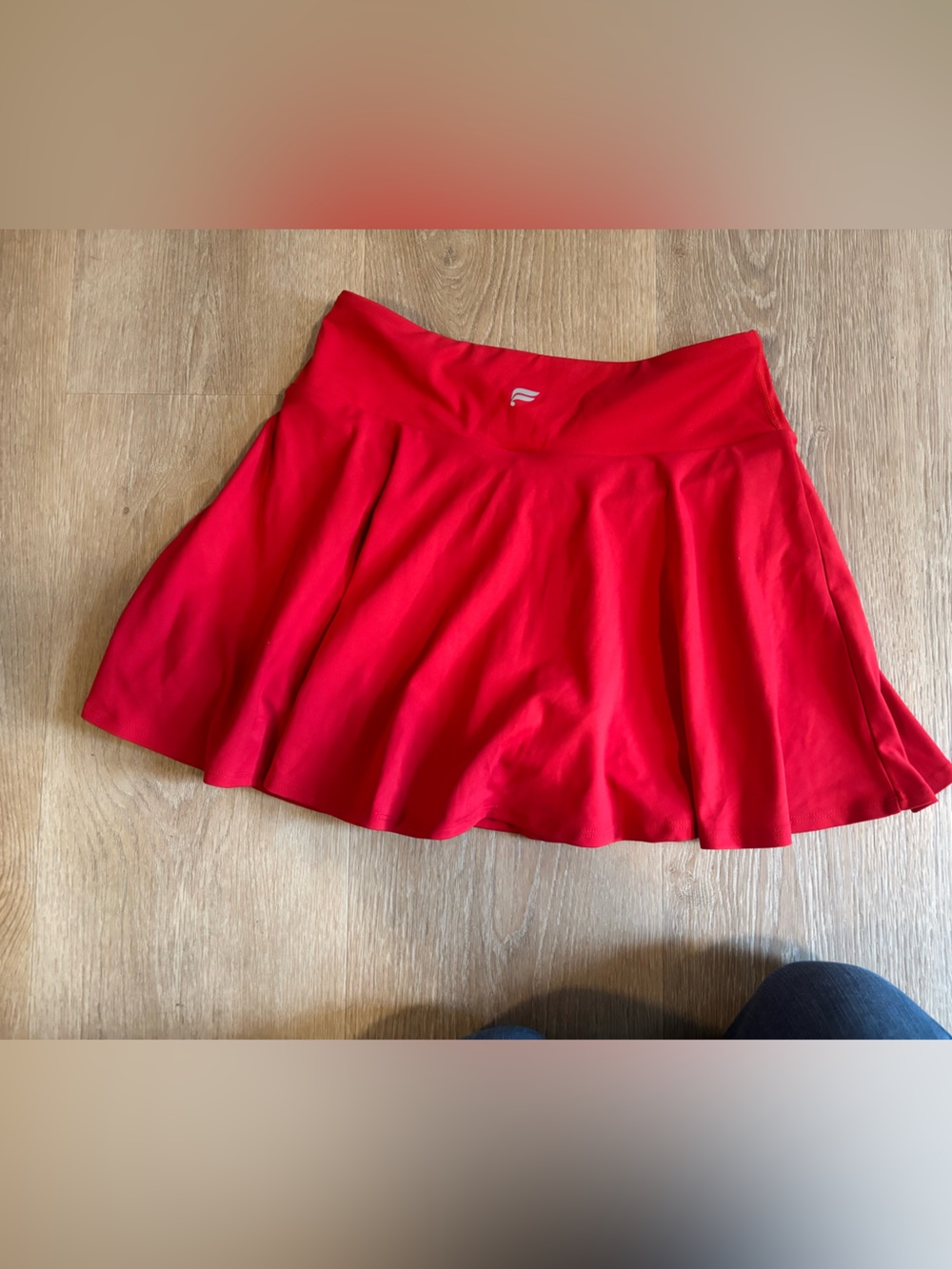 Fabletics Red Flared Skort - Picture 4 of 6